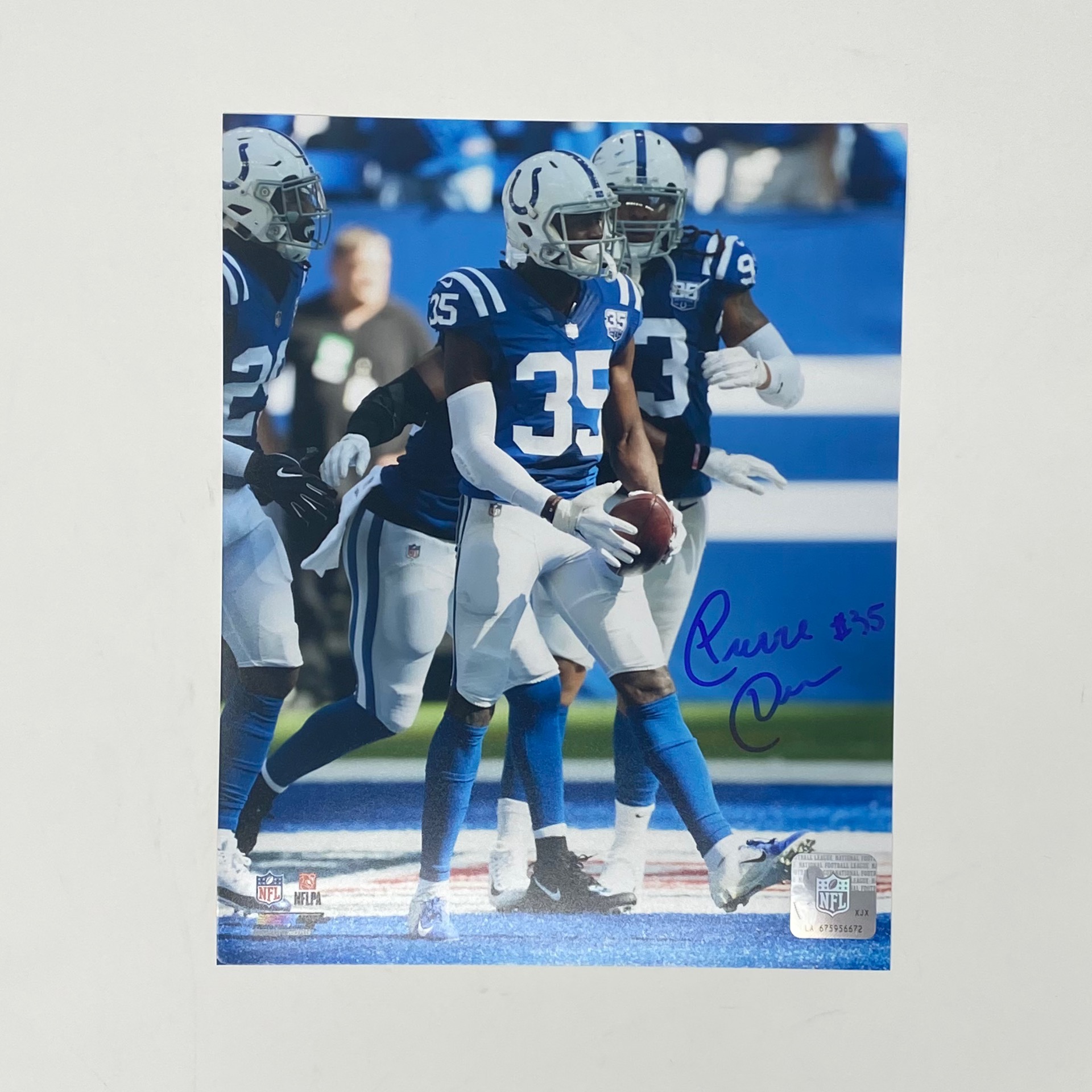 Donte Moncrief Signed Indianapolis Colts 8 X 10 Photo Autographed 